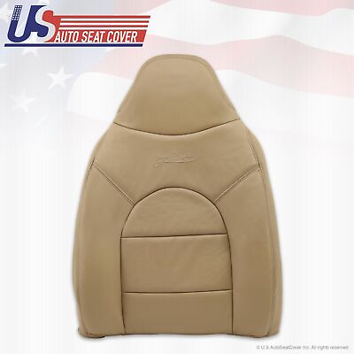 #ad 2000 Ford F250 Lariat Front Driver Side Lean Back Replacement Leather Cover Tan $190.66