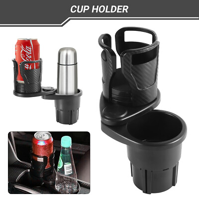 #ad 2 in 1 Car Cup Holder Expander Cup Holder for Car Dual Multifunctional Expander $7.55