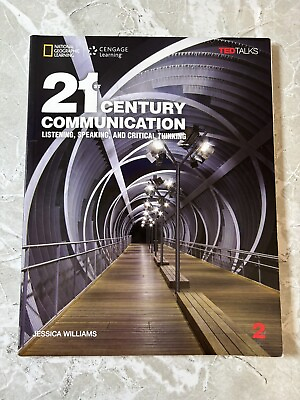 #ad 21st Century Communication: Listening Speaking and Critical Thinking 2 Williams $10.99