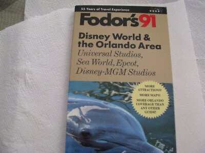 #ad Fodor Walt Disney World #x27;91 by Fodor#x27;s $4.09