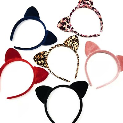 #ad Women Kids Cat Kitty Animal Costume Ear Party Hair head band Headband Hairband AU $12.50