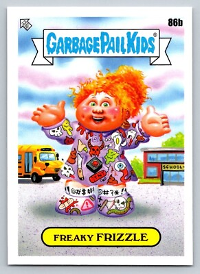 #ad Freaky Frizzle 2022 Book Worms Garbage Pail Kids Topps Card #86b GPK NM $1.64
