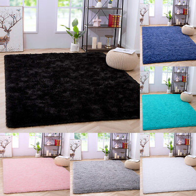 Luxury Fluffy Rug Ultra Soft Shag Carpet For Bedroom Living Room Big Area Rugs $110.49