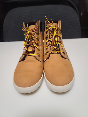 #ad Timberland Dausette Wheat Nubuck Leather Ankle Sneaker Boots A1KLZ Sz 8.5 $25.97