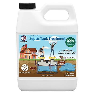 #ad All Natural Extra Strength Septic Tank Treatment Eliminates Odor $19.99