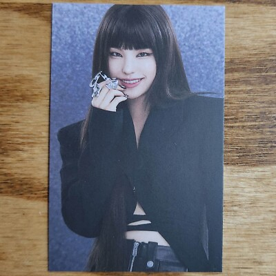 #ad Yeji Official Neon Photocard Itzy Cheshire Genuine kpop AU $8.49