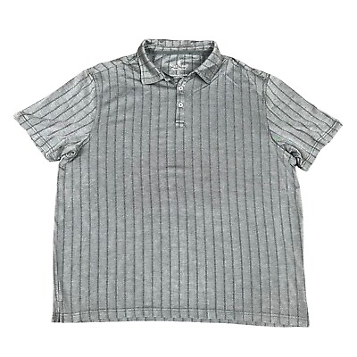 #ad Nat Nast Polo Shirt Mens Extra Large Gray Outdoor Casual Lightweight Adult * $7.80