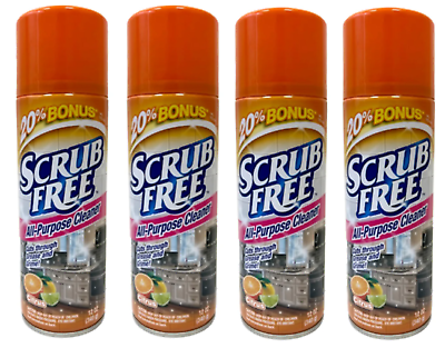 #ad Scrub Free All Purpose Cleaner Cuts Through Grease and Grime Citrus Smell 4 Pack $20.87