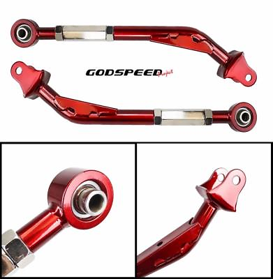 #ad GSP ADJUSTABLE REAR REAR LATERAL ARMS FOR 00 09 SUBARU LEGACY GODSPEED $153.01