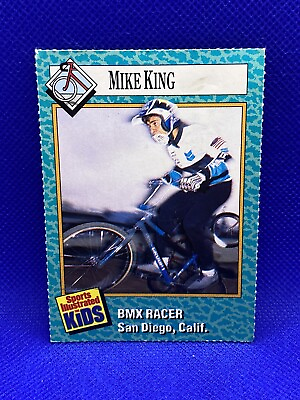 #ad 🔥1989 Sports Illustrated for Kids MIKE KING #39 Rookie Professional BMX Racer🔥 $5.50