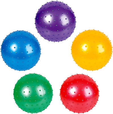 #ad 7quot; Knobby Balls Assorted Colors 5 Pack Playground balls $9.99