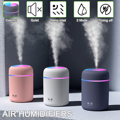#ad Aroma Humidifier Essential Oil Diffuser Grain Ultrasonic Air LED Aromatherapy US $7.35