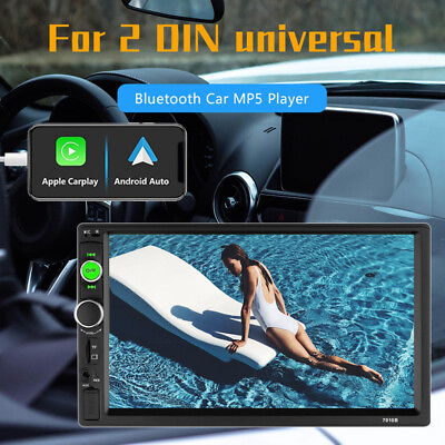#ad 7 Inch Mp5 Car Stereo Radio Bluetooth USb Fm Multimedia Video Player HD Monitor $71.71