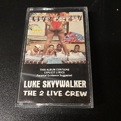 #ad 2 LIVE CREW Move Somethin#x27; 1988 Luke Skyywalker Cassette Tape $9.09