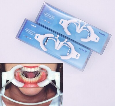 #ad 1Set Dental Ortho Nola Cheek Retractor Dry Field System Mouth Opener Large Small $22.99