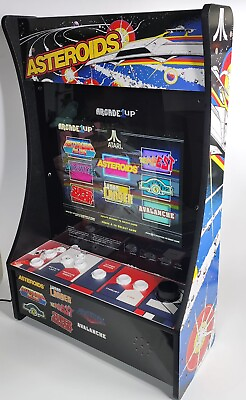 #ad Arcade1Up Asteroids 8 Games PartyCade Portable Home Arcade Machine NIB $345.99