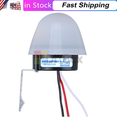 #ad AS 20 DC 12V10A Waterproof Auto Photo Switch LED Light Switch Sensor Switch Tool $7.98