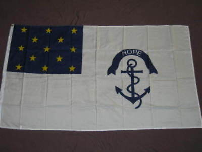 #ad 3x5 Rhode Island Regiment Flag Revolutionary War Continental Army Banner New $10.88