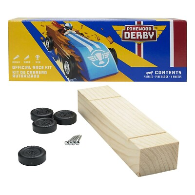 #ad Boy Scouts of America Official Pinewood Derby Car Kit $7.00