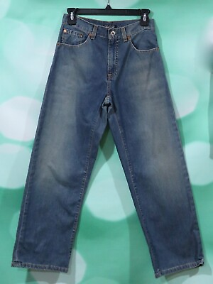 #ad Polo Ralph Lauren Size 12 Boys Five Pocket Wide Leg Blue Jeans $17.95