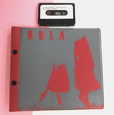 #ad HULA 1984 UK Red Rhino Label Cassette Promo Booklet RARE INDUSTRIAL ML 110 $75.00