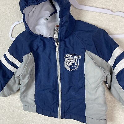#ad VINTAGE Penn State Size 24 Months Windbreaker Jacket Baby Toddler Nylon $29.74