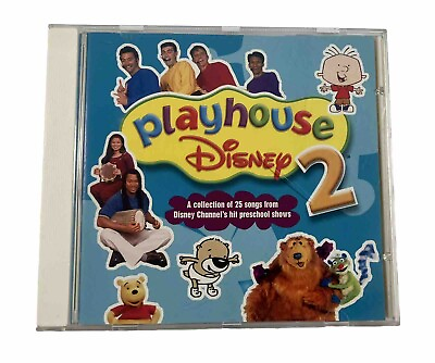 #ad DISNEY Playhouse Disney 2 CD 25 Songs From Disney Channel $22.97