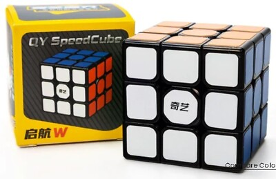 #ad QY Speed Cube Sail W Black Base 3x3x3 SpeedCube USA FAST SHIP $3.49