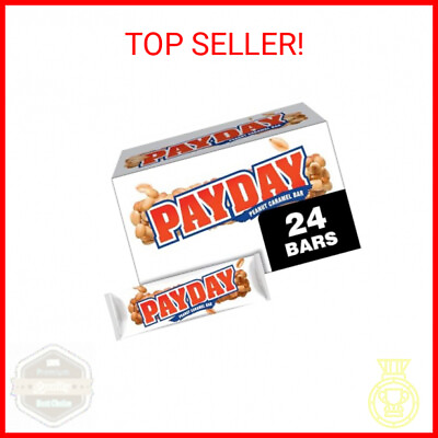 #ad PAYDAY Peanut Caramel Candy Bars 1.85 oz 24 Count $20.73