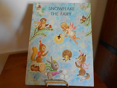 #ad Snowflake the Fairy 8quot; x 11quot; paperback 1978 Brimax Books England $4.00