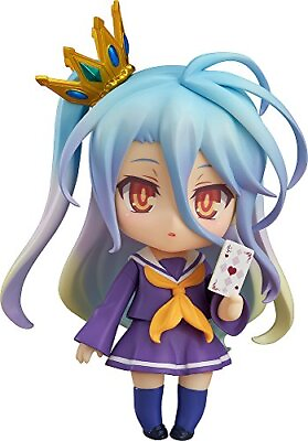 #ad Nendoroid NO GAME NO LIFE white Shiro non scale ABS PVC painted action figure $36.35