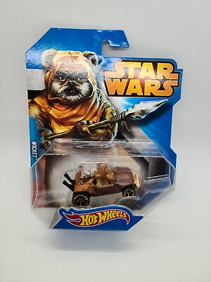 #ad HOT WHEELS CHARACTER CARS 2014 STAR WARS WICKET #14 DIECAST $5.39