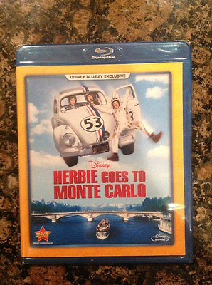 #ad Herbie Goes To Monte Carlo Blu Ray Exclusive Disney Club NEW Authentic Disney $40.39
