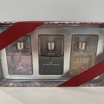 #ad American Eagle Outfitters Live Your Life Me Vintage Fragrance Mist 3.4oz 3pc Set $149.99