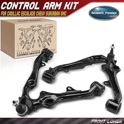 #ad 2Pcs Front Lower Control Arm amp; Ball Joint Assembly for Cadillac Chevy GMC Yukon $201.99