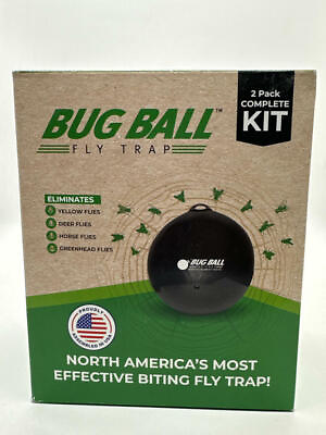 #ad Bug Ball Starter Kit Yellow Fly Horse Fly Deer Fly and Greenhead Fly Trap $14.68