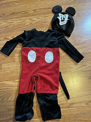 #ad Boys Size 2T Mickey Classic Halloween Toddler Costume Disney Mickey Mouse. $12.99