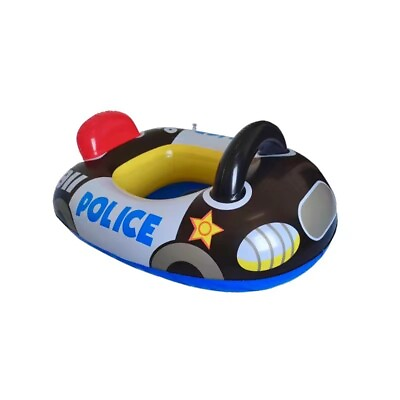 #ad Kids Boat Inflatable Swimming Ring for Infant Toddler Water Play Toys $14.28