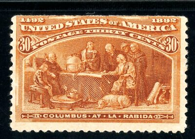 #ad USAstamps Unused FVF US 1893 Columbian Expo At La Rabida Scott 239 OG MNH $277.30