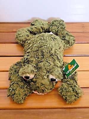 #ad Chuddles Frog 12quot; by Unipak Designs Green Soft Plush #6500SF Soft Cuddly Animal $12.95