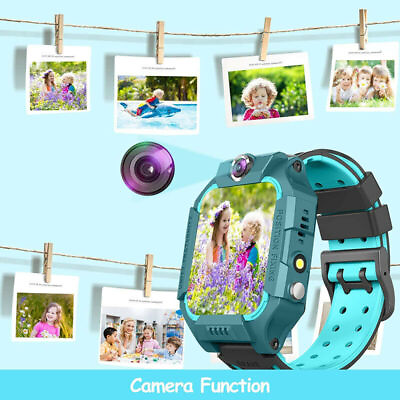 #ad Kids Gift Smart Watch HD Touch Screen Walkie GPS Tracker Waterproof Bracelet US $16.12