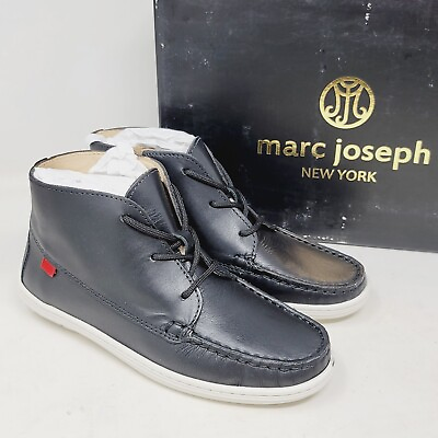 #ad Marc Joseph New York Kids Ankle Boots Size 2.5 West Houston Bootie Black Casual $20.29