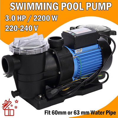 #ad 1.2HP 3.0HP Pool Pump Swimming Water Pump Circulation Filter Electric Spa Pump $499.99