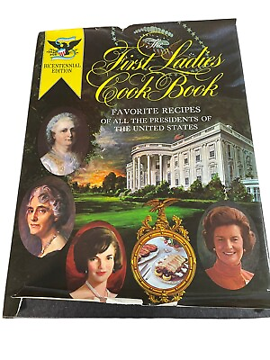 #ad Vintage The First Ladies Cook Book by Parents Magazine Press New Edition 1969 $8.99