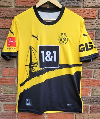 #ad Borussia Dortmund Reus Home Soccer Authentic Puma Football Jersey $59.00