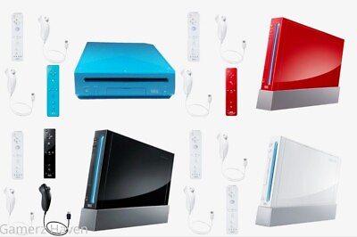 #ad Wii Consoles Systems TESTED Discounted PICK YOUR BUNDLE or replacement core $89.99