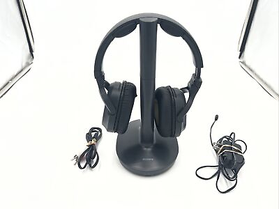 #ad Sony Wireless Headphones TMR RF995R Wireless Transmitter w MDR RF995R Headphone $27.87