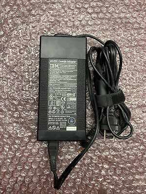 #ad Used IBM AC DC Combo Power Adapter with Cord 16VDC 100 240V 22P9003 22P9021 $22.40
