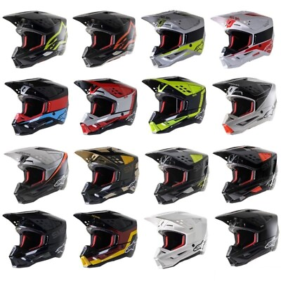 #ad 2024 Alpinestars SM5 MX Motocross Offroad ATV Helmet Pick Size amp; Color $245.95