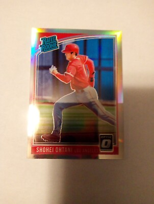 #ad Shohei Ohtani 2018 Optic Running Holo Prizm Rated Rookie 🌹 🔥 Nice Looking RC $52.95
